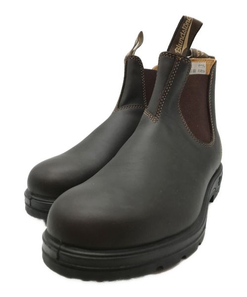 BLUND STONE（ブランドストーン）BLUND STONE (ブランドストーン) ELASTIC SIDED BOOT LINED ブラウン サイズ:9の古着・服飾アイテム