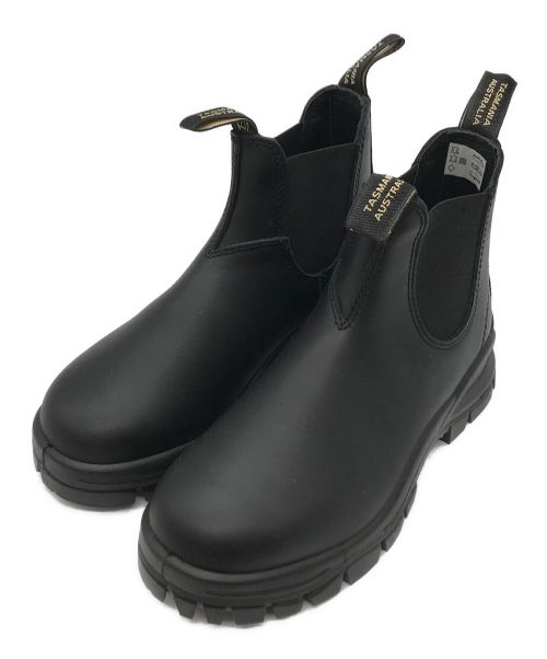 BLUND STONE（ブランドストーン）BLUND STONE (ブランドストーン) ELASTIC SIDED BOOT ブラック サイズ:4の古着・服飾アイテム