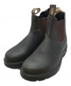 BLUND STONEブランドストーン）の古着「ELASTIC SIDED BOOT」｜ブラウン