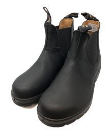 BLUND STONE（ブランドストーン）の古着「ELASTIC SIDED BOOT LINED」｜ブラック