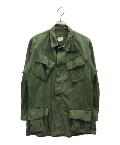 US ARMY（ユーエスアーミー）US ARMY (ユーエスアーミー) ジャングルファティーグジャケット オリーブ サイズ:MEDIUM LONGの古着・服飾アイテム