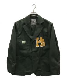 Hysteric Glamour（ヒステリックグラマー）の古着「HYS COLLEGE カバーオールジャケット」｜グリーン