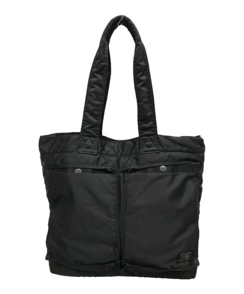 PORTER（ポーター）PORTER (ポーター) TOTE BAG ブラックの古着・服飾アイテム