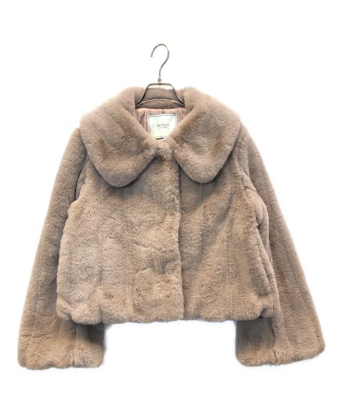 HER LIP TO（ハーリップトゥ）HER LIP TO (ハーリップトゥ) Winter Love Faux Fur Coat ベージュ サイズ:S 未使用品の古着・服飾アイテム