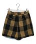 Her lip to (ハーリップトゥ) Etoile Block Check Skort ブラウン×ブラック サイズ:M 未使用品：12000円