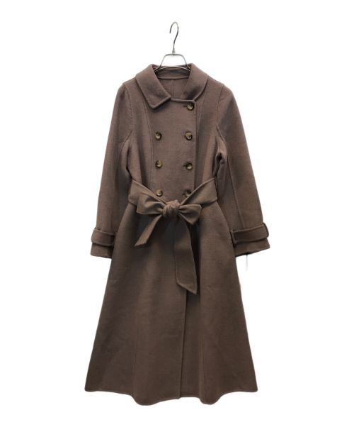 HER LIP TO（ハーリップトゥ）HER LIP TO (ハーリップトゥ) Siena River Long Coat ブラウン サイズ:S 未使用品の古着・服飾アイテム