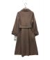 HER LIP TO (ハーリップトゥ) Siena River Long Coat ブラウン サイズ:S 未使用品：22000円