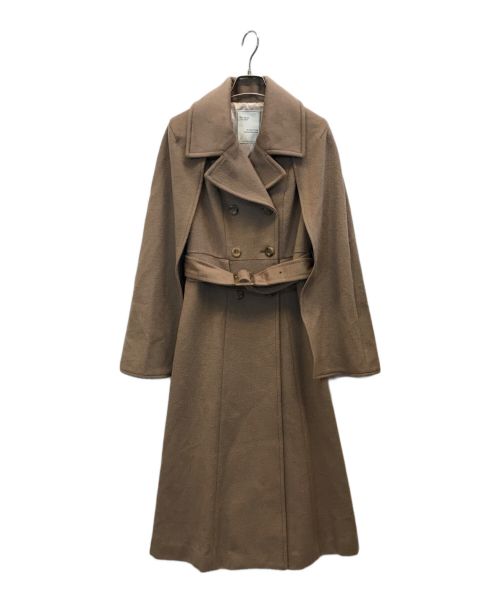 HER LIP TO（ハーリップトゥ）HER LIP TO (ハーリップトゥ) Mademoiselle 2Way Long Coat ブラウン サイズ:S 未使用品の古着・服飾アイテム