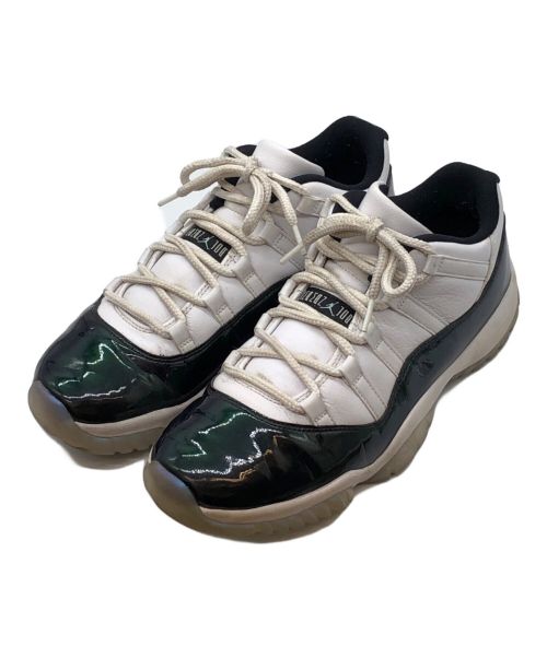 NIKE（ナイキ）NIKE (ナイキ) AIR JORDAN 11 LOW EASTER ホワイト×グリーン サイズ:US9.5の古着・服飾アイテム