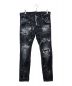 DSQUARED2（ディースクエアード）の古着「SKATER JEANS」｜ブラック