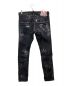 DSQUARED2 (ディースクエアード) SKATER JEANS ブラック サイズ:48：28000円