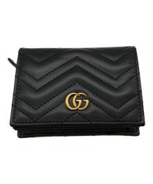 GUCCI（グッチ）の古着「ダブルG シェブロンキルティング」｜ブラック