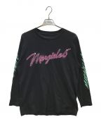 MM6 Maison Margielaエムエムシックス メゾンマルジェラ）の古着「20SS ロングスリーブTシャツ」｜ブラック