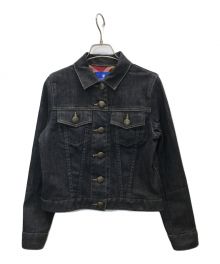 BLUE LABEL CRESTBRIDGE（ブルーレーベルクレストブリッジ）の古着「10ozムラ糸デニムジャケット」｜インディゴ