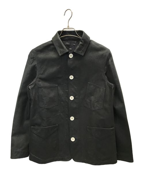 sixe（シックス）sixe (シックス) ホースレザージャケット ブラック サイズ:48の古着・服飾アイテム