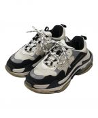 BALENCIAGAバレンシアガ）の古着「TRIPLE S SNEAKER」｜ホワイト×ブラック