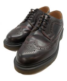 Dr.Martens（ドクターマーチン）の古着「5ホールレザーシューズ」｜ボルドー