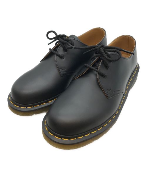 Dr.Martens（ドクターマーチン）Dr.Martens (ドクターマーチン) 3ホールシューズ ブラック サイズ:UK8の古着・服飾アイテム