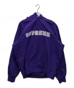 SUPREMEシュプリーム）の古着「Lace Hooded Sweatshirt」｜パープル