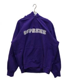 SUPREME（シュプリーム）の古着「Lace Hooded Sweatshirt」｜パープル