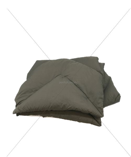 Y(dot) BY NORDISK（ワイドット バイ ノルディスク）Y(dot) BY NORDISK (ワイドット バイ ノルディスク) LIGHT DOWN HALF BLANKET オリーブの古着・服飾アイテム