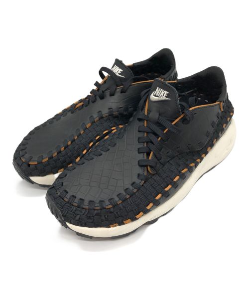 NIKE（ナイキ）NIKE (ナイキ) AIR FOOTSCAPE WOVEN PRM BLACK/PALE IVORY-DESERT OCHRE ブラック サイズ:US10の古着・服飾アイテム