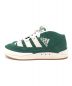 adidas (アディダス) ADIMATIC MID atmos CGREEN/CRYWHT/GUM3 グリーン サイズ:US9 未使用品：10000円