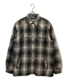 CarHartt（カーハート）の古着「裏ボアシャツジャケット」｜ベージュ