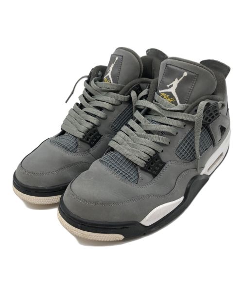 NIKE（ナイキ）NIKE (ナイキ) AIR JORDAN 4 RETRO グレー サイズ:US10の古着・服飾アイテム