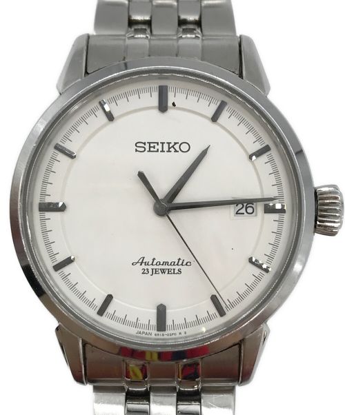 SEIKO（セイコー）SEIKO (セイコー) PRESAGE リストウォッチ ホワイトの古着・服飾アイテム