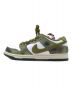 NIKE (ナイキ) SB DUNK LOW PRO QS オリーブ×ホワイト サイズ:US10 未使用品：15000円