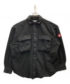 C.Eシーイー キャブエンプト）の古着「OVERDYE MAJ DAM SHIRT」｜ブラック