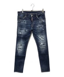 DSQUARED2（ディースクエアード）の古着「SKATER JEAN」｜インディゴ