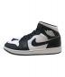 NIKE (ナイキ) WMNS AIR JORDAN 1 MID ブラック×ホワイト サイズ:US10：11000円