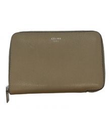 CELINE（セリーヌ）の古着「MEDIUM ZIP AROUND」｜ブラウン