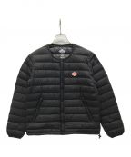 DANTONダントン）の古着「Crew Neck Inner Down Jacket」｜ブラック