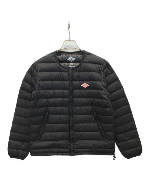 DANTON（ダントン）DANTON (ダントン) Crew Neck Inner Down Jacket ブラック サイズ:36の古着・服飾アイテム