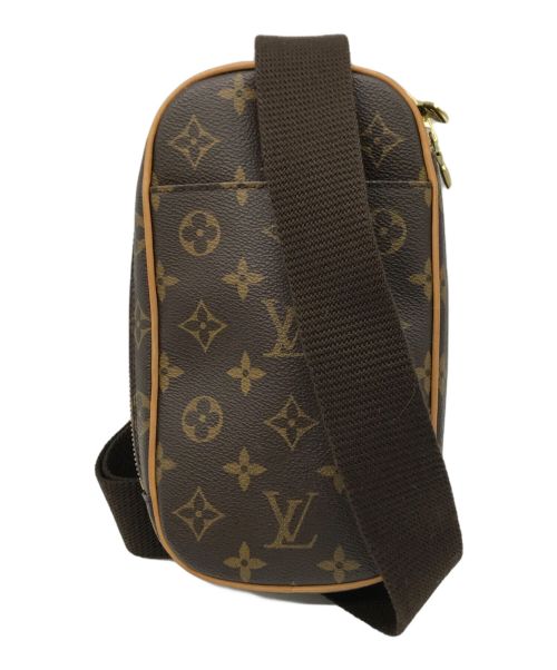 LOUIS VUITTON（ルイ ヴィトン）LOUIS VUITTON (ルイ ヴィトン) ポシェット・ガンジュ ブラウンの古着・服飾アイテム