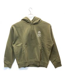 NIKE SB（ナイキエスビー）の古着「Skateboard Fleece Pullover Parka」｜オリーブ