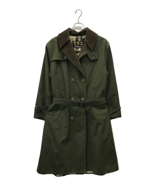 Barbour（バブアー）Barbour (バブアー) 2レイヤートレンチコート グリーン サイズ:38の古着・服飾アイテム