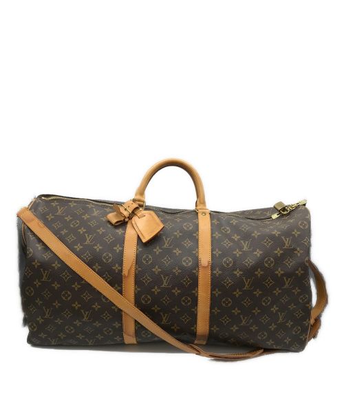 LOUIS VUITTON（ルイ ヴィトン）LOUIS VUITTON (ルイ ヴィトン) キーポル・バンドリエール60 ブラウンの古着・服飾アイテム