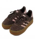 adidasアディダス）の古着「Gazelle Bold」｜ブラウン×ピンク