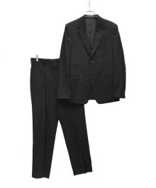 Yohji Yamamoto Costume D’Homme（ヨウジヤマモトコスチュームドオム）の古着「COSTUME D’HOMME SUITS GABARDINE 2BUTTON SINGLE JACKET」｜ブラック