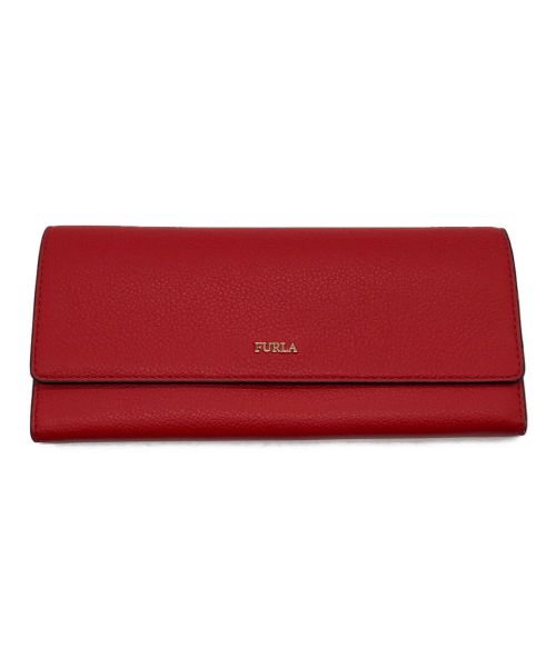 FURLA（フルラ）FURLA (フルラ) ロングウォレット レッドの古着・服飾アイテム