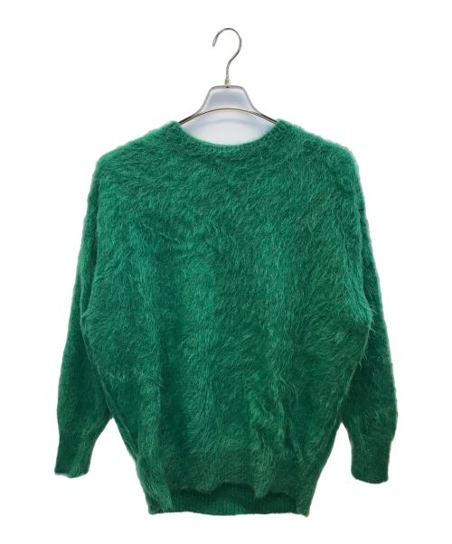 KAPTAIN SUNSHINE（キャプテンサンシャイン）KAPTAIN SUNSHINE (キャプテンサンシャイン) Mohair Crewneck Pullover グリーン サイズ:38の古着・服飾アイテム