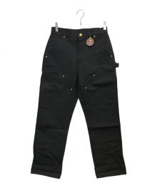 CarHartt（カーハート）の古着「DOUBLE FRONT WORK DUNGAREE」｜ブラック