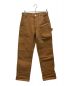 CarHartt（カーハート）の古着「DOUBLE FRONT WORK DUNGAREE」｜ブラウン