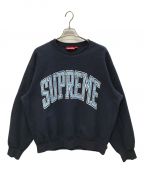 SUPREMEシュプリーム）の古着「Inside Out Crewneck」｜ネイビー