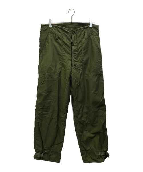 US ARMY（ユーエスアーミー）US ARMY (ユーエスアーミー) A-2 DECK TROUSERS オリーブ サイズ:MEDIUM(31-34)の古着・服飾アイテム