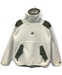 NIKE ACG（ナイキエージーシー）の古着「Balaclava Sherpa Hoodie」｜ホワイト×オリーブ